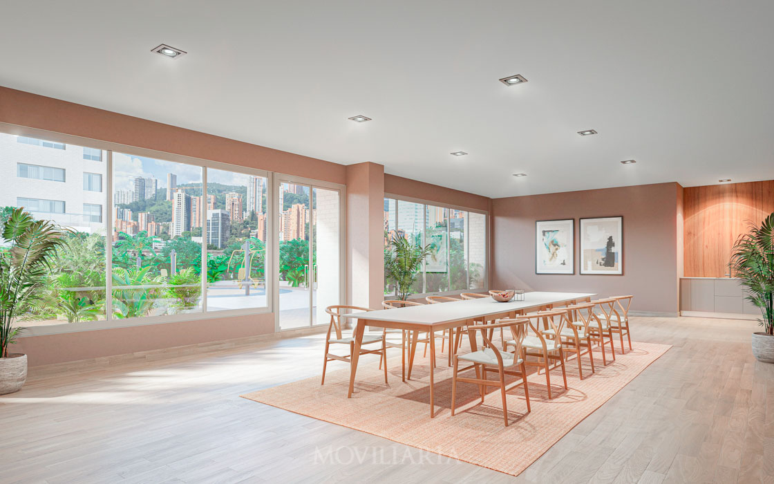 Apartamento en Venta en Ciudad del Río, Medellín con garaje con REF 1515