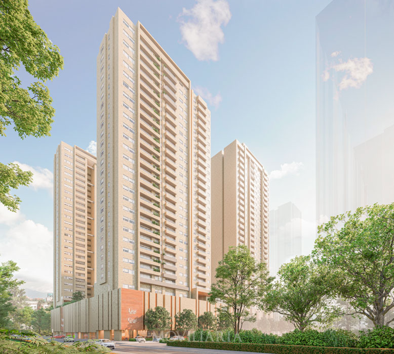 Apartamento en Venta en Ciudad del Río, Medellín con garaje con REF 1515