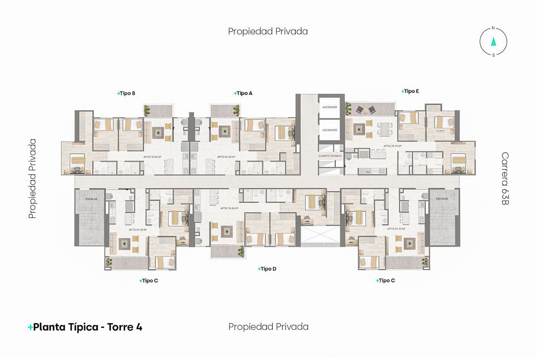 Apartamento en Venta en La Ferrería, La Estrella con garaje con REF 1516