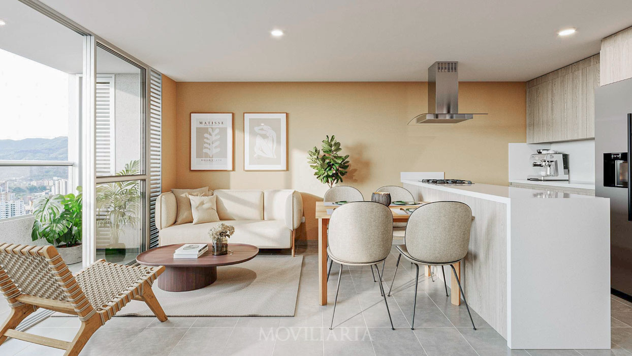 Apartamento en Venta en San Jose, Sabaneta con garaje con REF 1517