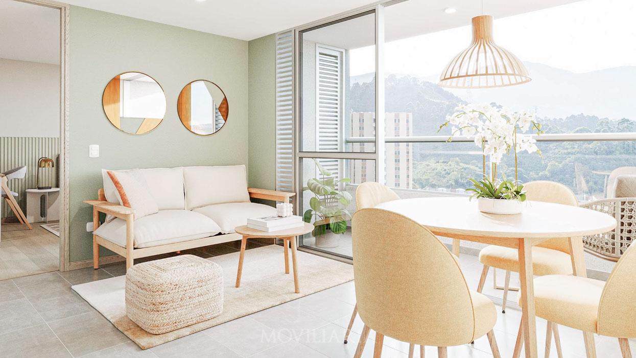 Apartamento en Venta en San Jose, Sabaneta con garaje con REF 1517