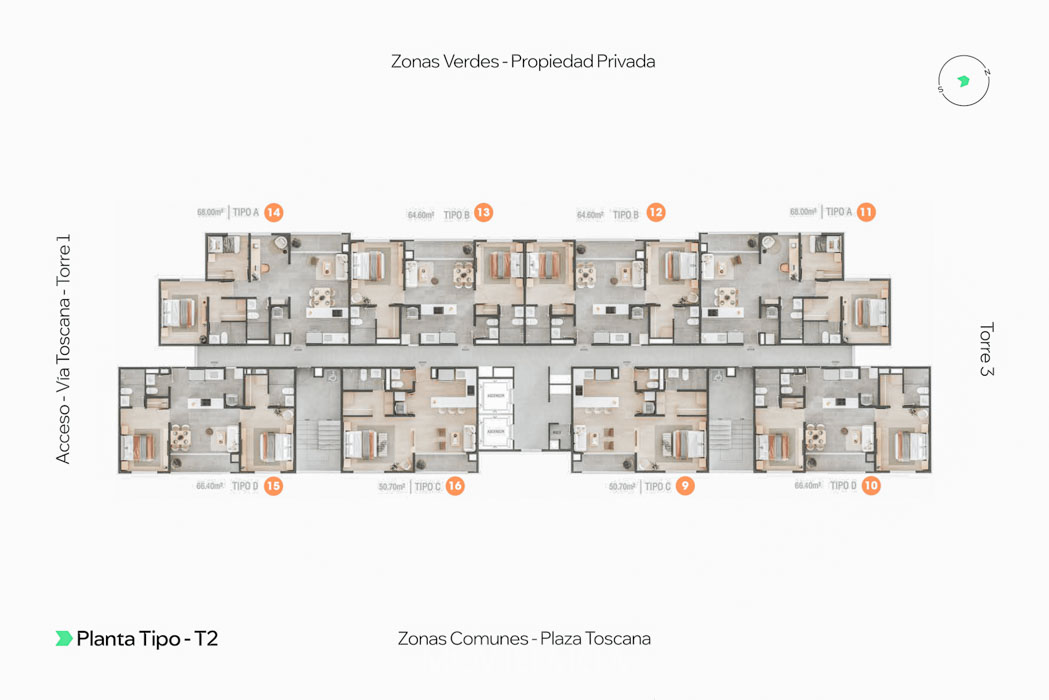 Apartamento en Venta en San Jose, Sabaneta con garaje con REF 1517