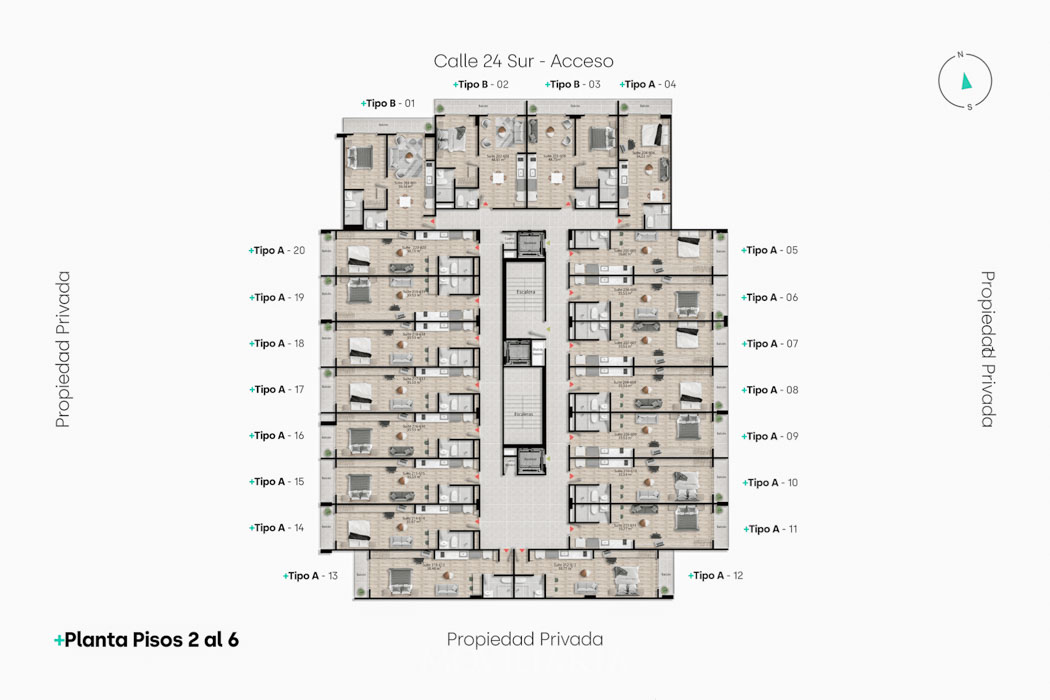 Apartamento en Venta en Loma de Benedictinos, Envigado con REF 1521
