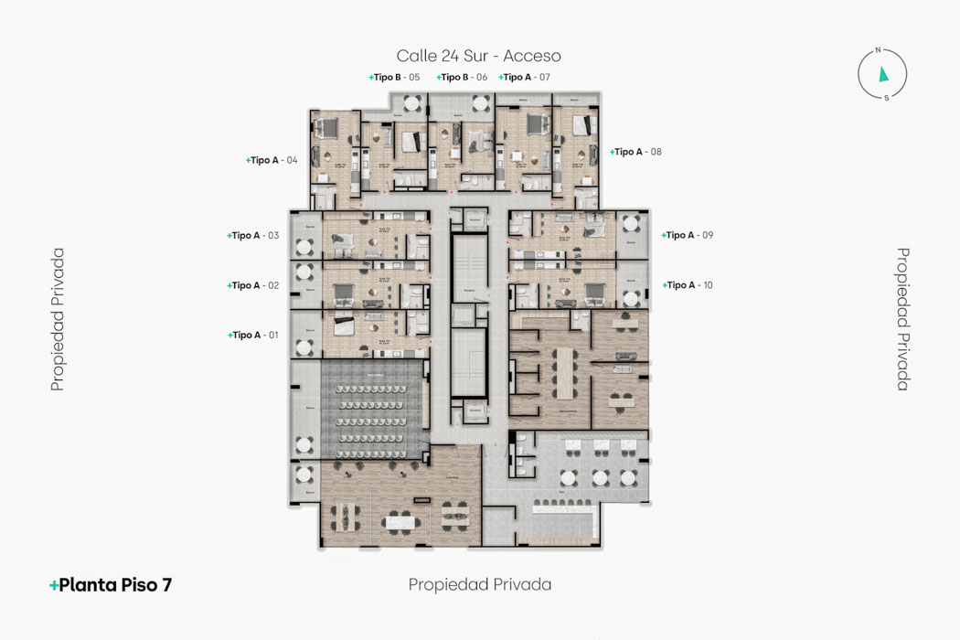 Apartamento en Venta en Loma de Benedictinos, Envigado con REF 1521