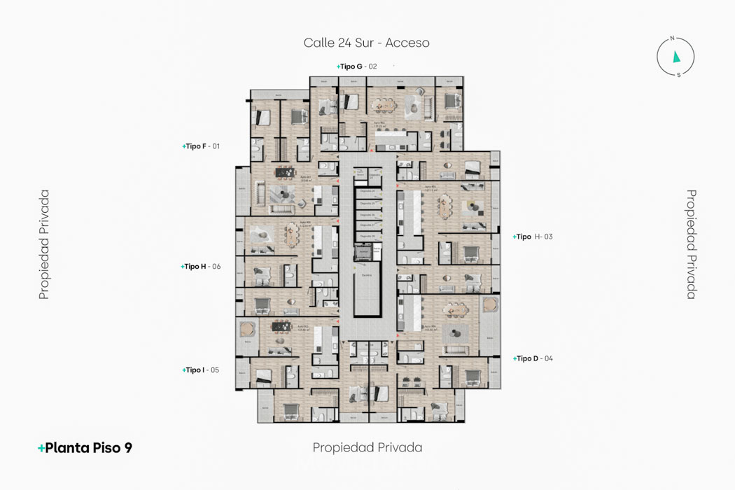 Apartamento en Venta en Loma de Benedictinos, Envigado con REF 1521