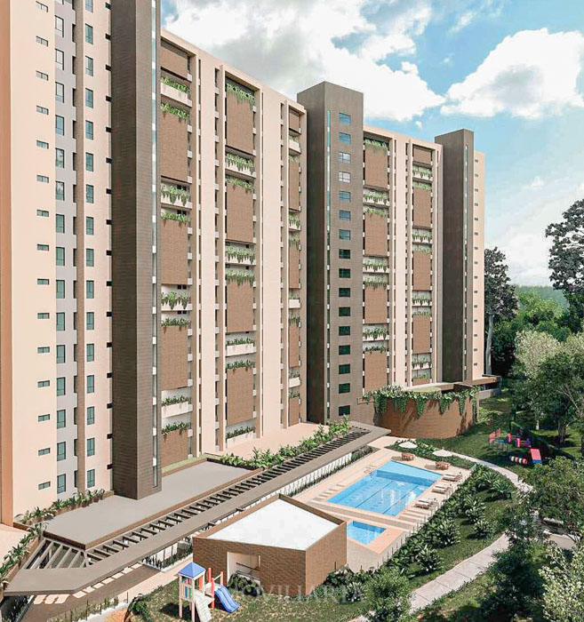 Apartamento en Venta en El Chinguí, Envigado con garaje con REF 1545