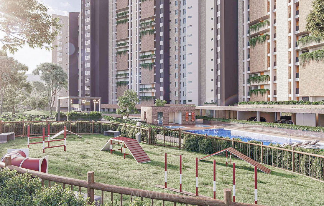 Apartamento en Venta en El Chinguí, Envigado con garaje con REF 1545