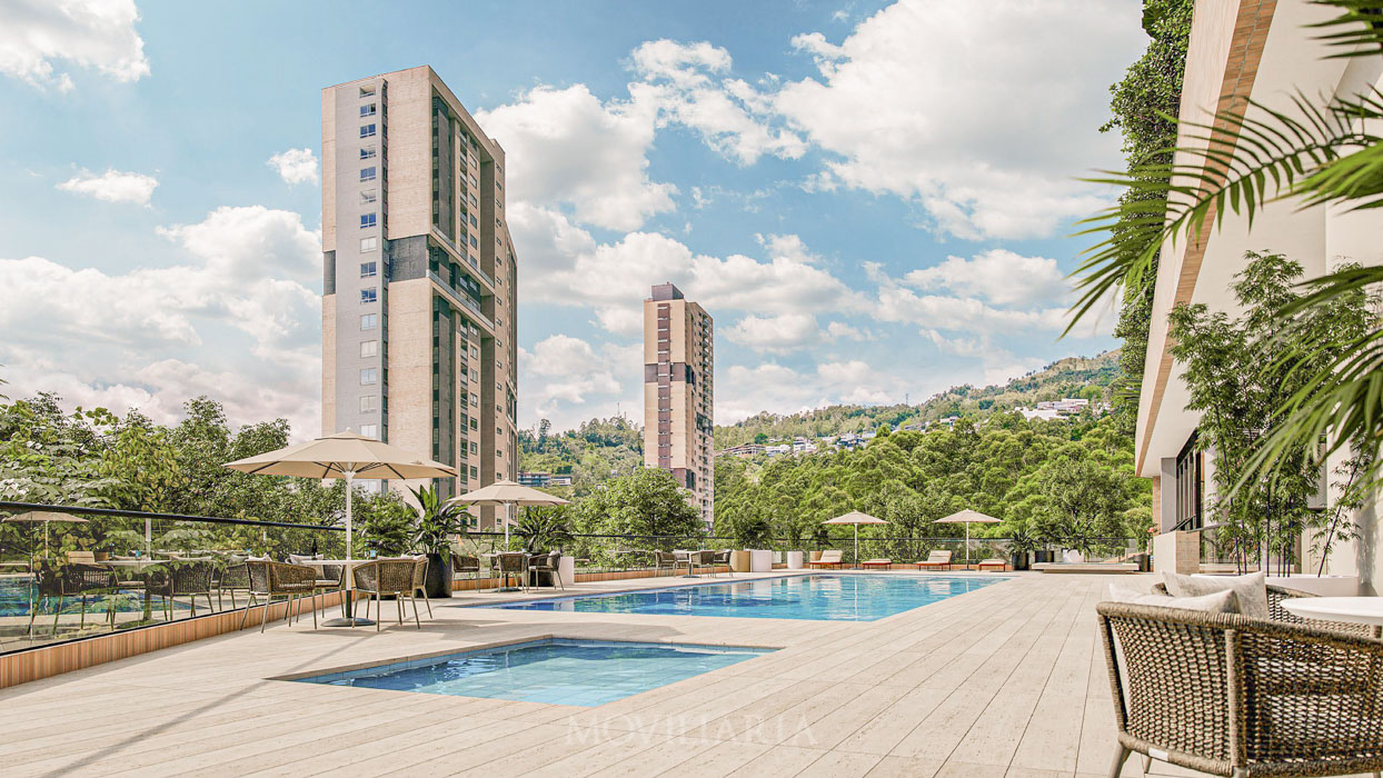 Apartamento en Venta en El Tesoro, Medellín con garaje con REF 1549