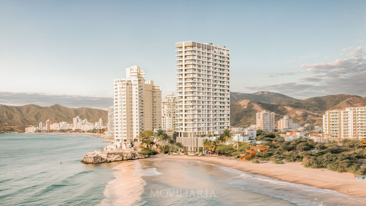 Apartamento en Venta en Rodadero Sur, Santa Marta con REF 1591