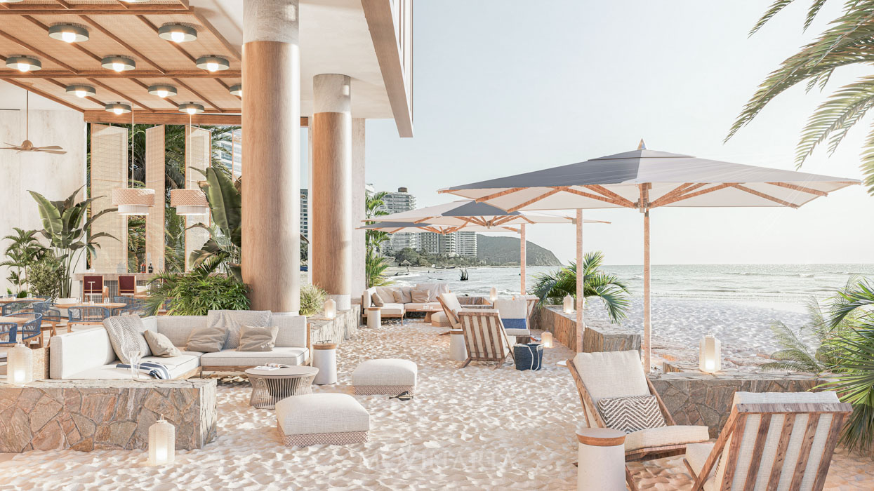 Apartamento en Venta en Rodadero Sur, Santa Marta con REF 1591