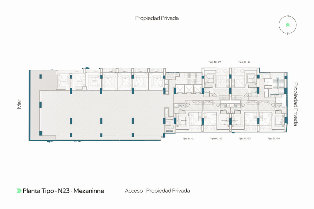 Apartamento en Venta en Rodadero Sur, Santa Marta con REF 1591