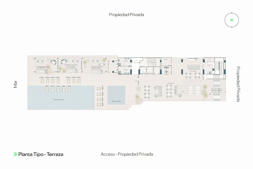 Apartamento en Venta en Rodadero Sur, Santa Marta con REF 1591
