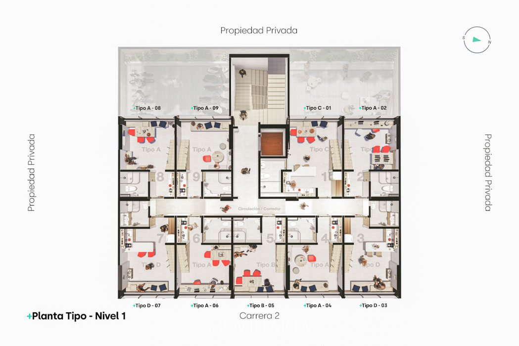 Apartamento en Venta en Chapinero Alto, Bogotá con REF 1604