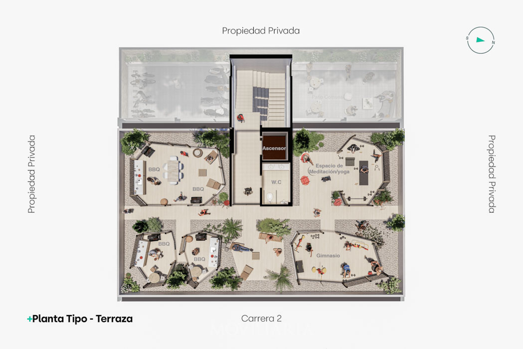 Apartamento en Venta en Chapinero Alto, Bogotá con REF 1604
