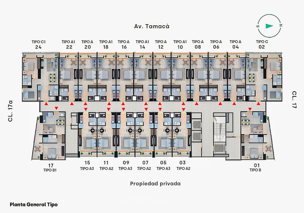 Apartamento en Venta en Rodadero Sur, Santa Marta con REF 1612