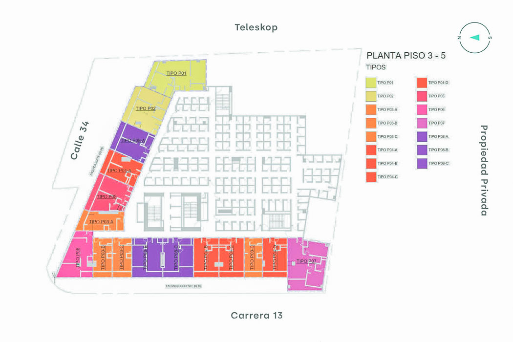 Apartamento en Venta en Sagrado Corazón, Bogotá con REF 1619