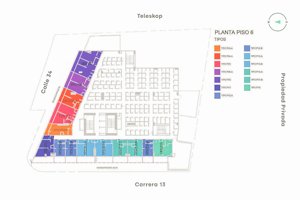 Apartamento en Venta en Sagrado Corazón, Bogotá con REF 1619