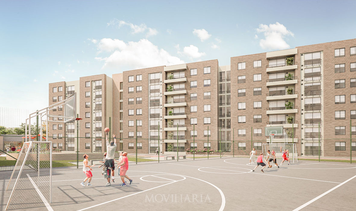 Apartamento en Venta en Portachuelo, Zipaquirá con garaje con REF 1643