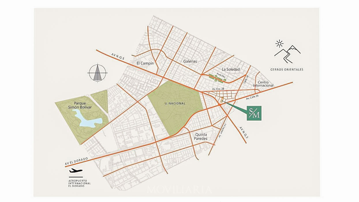 Apartamento en Venta en Barrio Teusaquillo, Bogotá con REF 1672