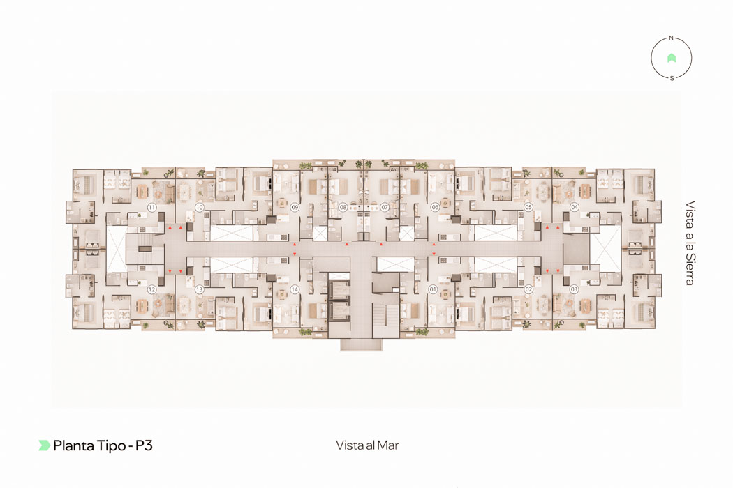 Apartamento en Venta en Vista Hermosa, Santa Marta con REF 1694