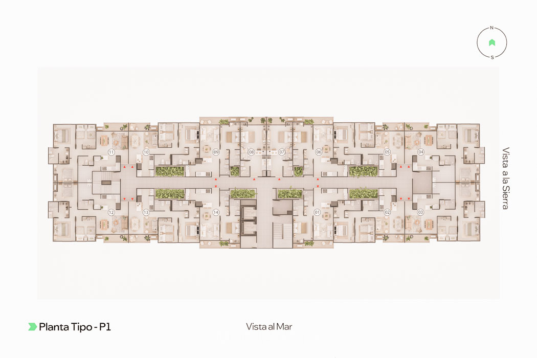 Apartamento en Venta en Vista Hermosa, Santa Marta con REF 1694