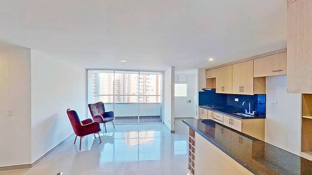 Apartamento en Venta en La Barquereña, Sabaneta con garaje con REF 1200