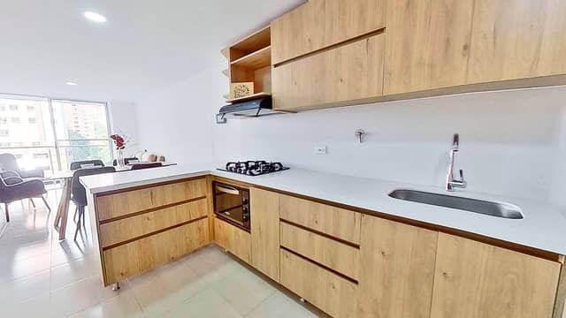 Apartamento en Venta en Las Lomitas, Sabaneta con garaje con REF 1202