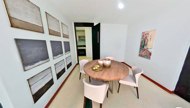 Apartamento en Venta en Los Balsos II, Medellín con garaje con REF 1204