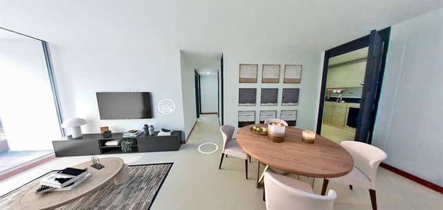 Apartamento en Venta en Los Balsos II, Medellín con garaje con REF 1204