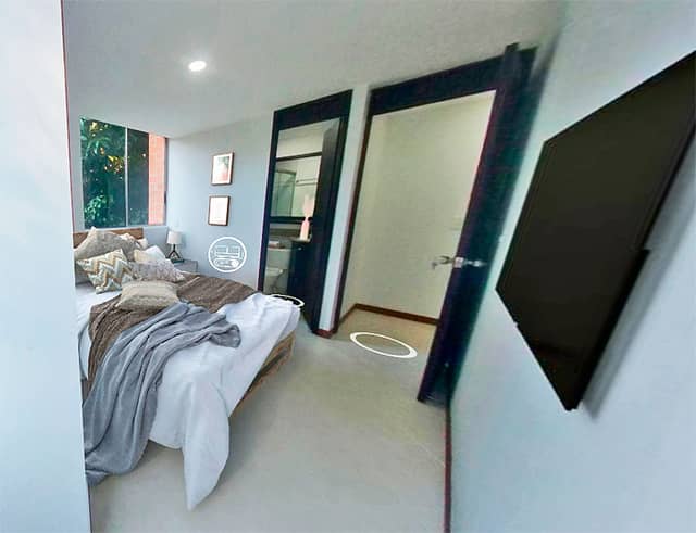Apartamento en Venta en Los Balsos II, Medellín con garaje con REF 1204
