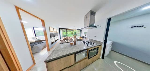 Apartamento en Venta en San Antonio de Pereira, Rionegro con garaje con REF 1205