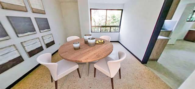 Apartamento en Venta en El Diamante, Medellín con garaje con REF 1216