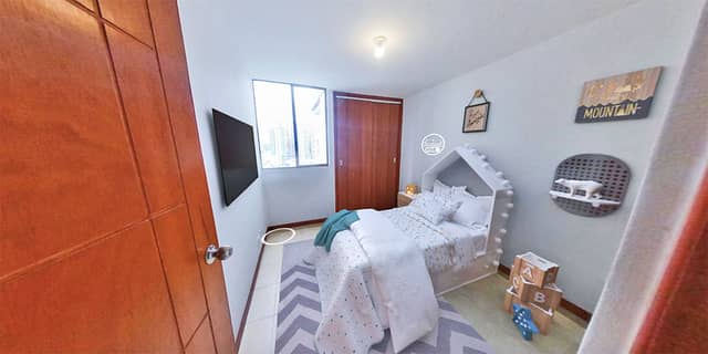 Apartamento en Venta en El Trapiche, Sabaneta con garaje con REF 1255