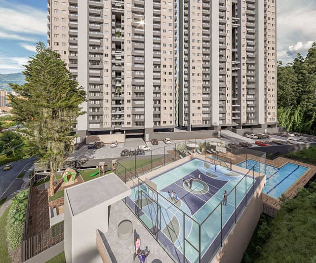 Apartamento en Venta en Pan de Azúcar, Sabaneta con garaje con REF 1492
