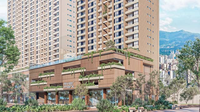 Apartamento en Venta en Ciudad del Río, Medellín con garaje con REF 1494