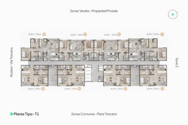 Apartamento en Venta en San Jose, Sabaneta con garaje con REF 1495
