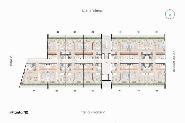 Apartamento en Venta en Alto de Las Palmas, Envigado con garaje con REF 1500