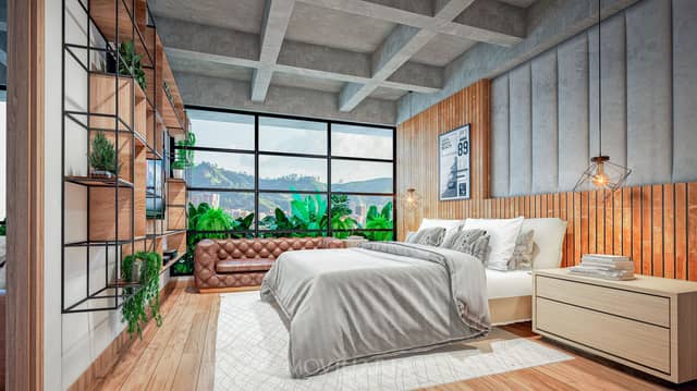 Apartamento en Venta en Loma del Escobero, Envigado con garaje con REF 1501