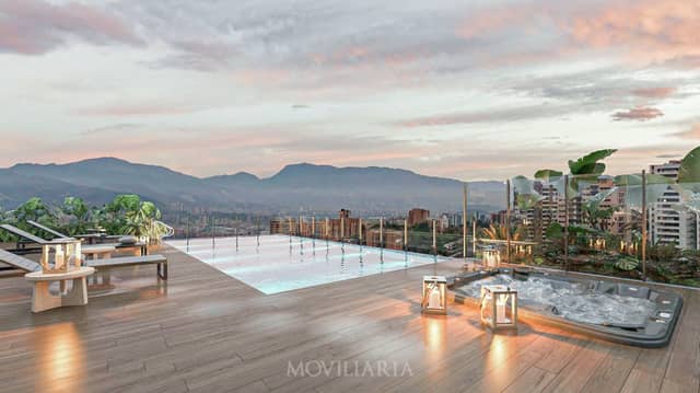 Apartamento en Venta en Loma del Escobero, Envigado con garaje con REF 1501