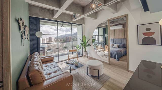 Apartamento en Venta en Loma del Escobero, Envigado con garaje con REF 1501