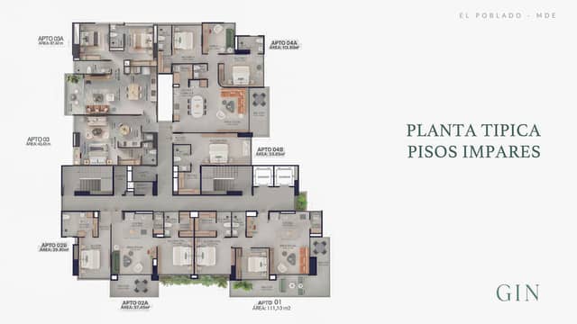 Apartamento en Venta en Santa María de los Ángeles, Medellín con garaje con REF 1502