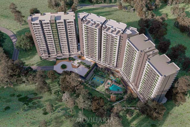 Apartamento en Venta en Loma del Escobero, Envigado con garaje con REF 1505