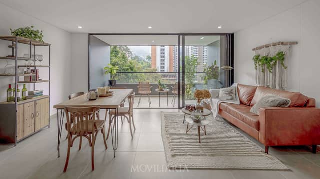 Apartamento en Venta en Loma del Escobero, Envigado con garaje con REF 1505
