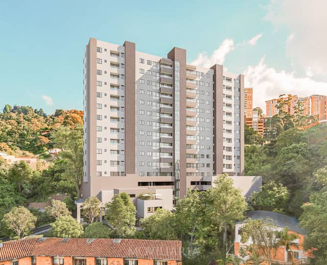 Apartamento en Venta en Señorial, Envigado con garaje con REF 1507
