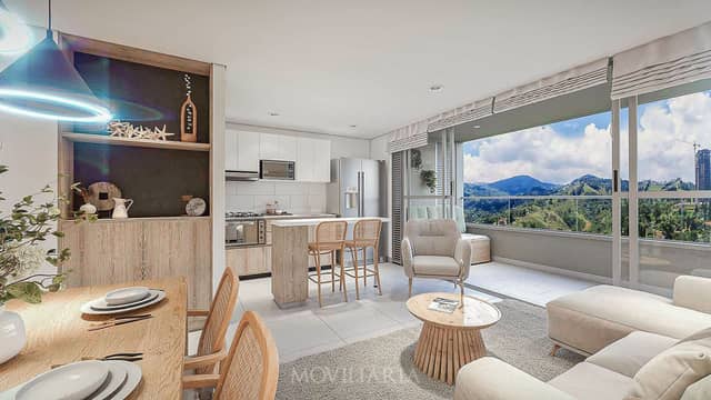 Apartamento en Venta en San Jose, Sabaneta con garaje con REF 1510