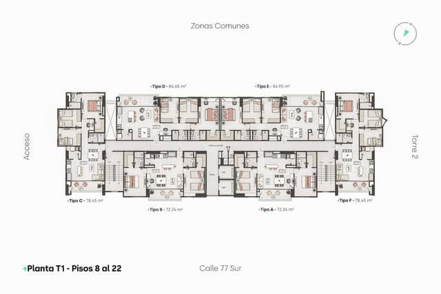 Apartamento en Venta en San Jose, Sabaneta con garaje con REF 1510