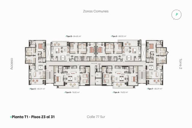 Apartamento en Venta en San Jose, Sabaneta con garaje con REF 1510