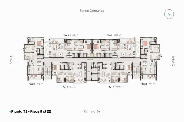 Apartamento en Venta en San Jose, Sabaneta con garaje con REF 1510