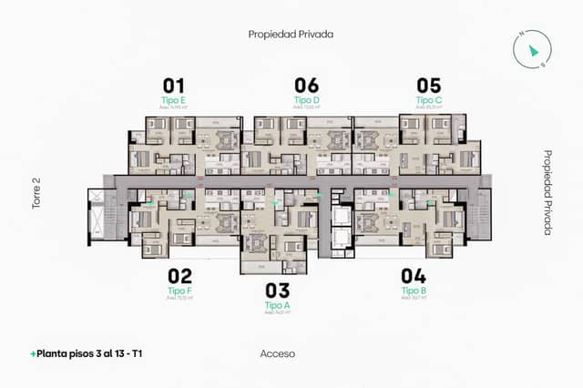 Apartamento en Venta en San Nicolás, Rionegro con REF 1512