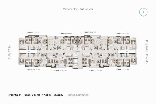 Apartamento en Venta en San Jose, Sabaneta con garaje con REF 1514